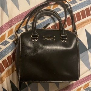 Kate spade black shell cross body